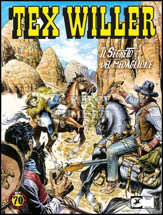 TEX WILLER #     3: IL SEGRETO DEL MEDAGLIONE